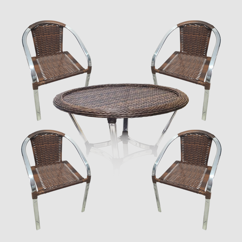 CONJUNTO 4C + MESA - ARGILA