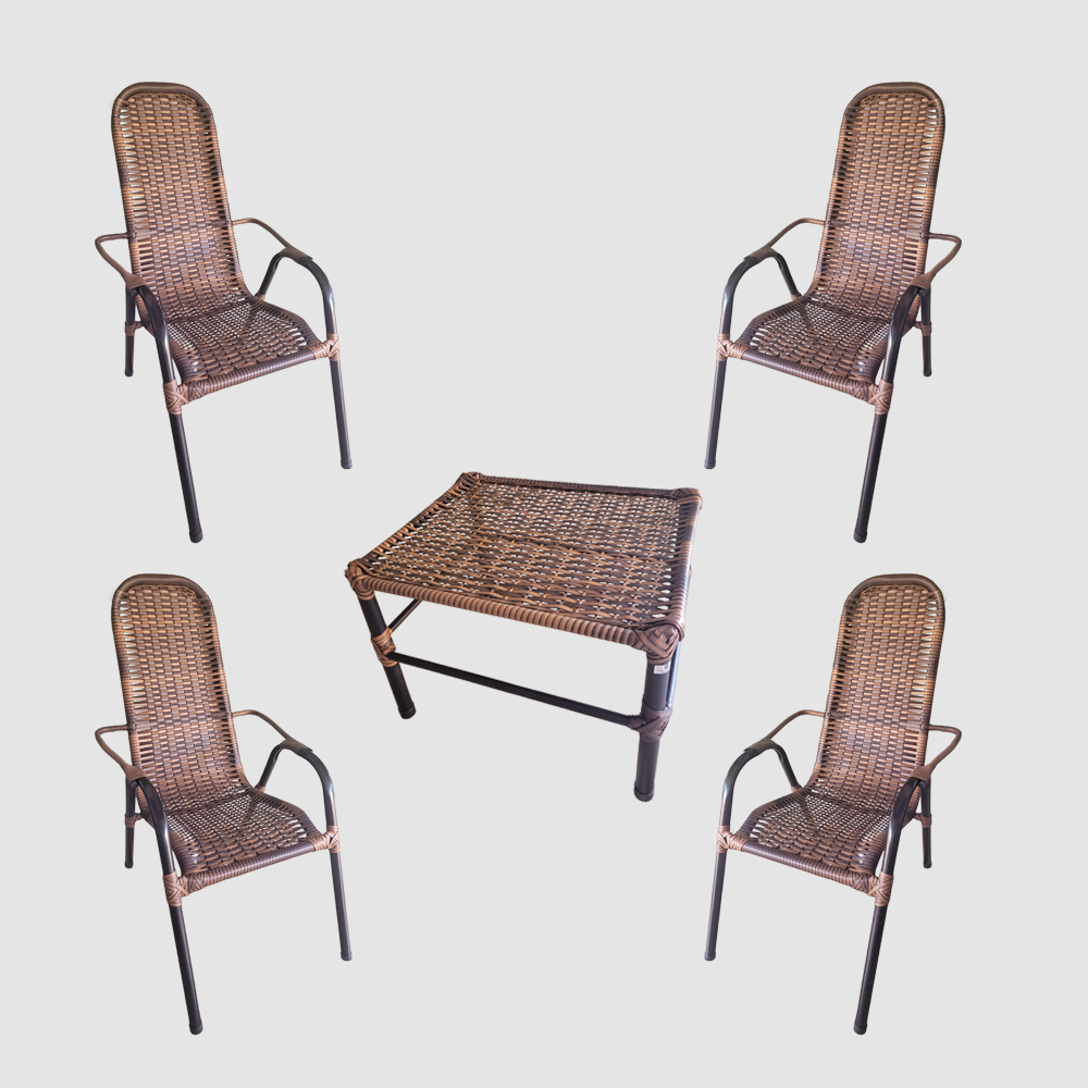 CONJUNTO 4C + MESA - ARGILA